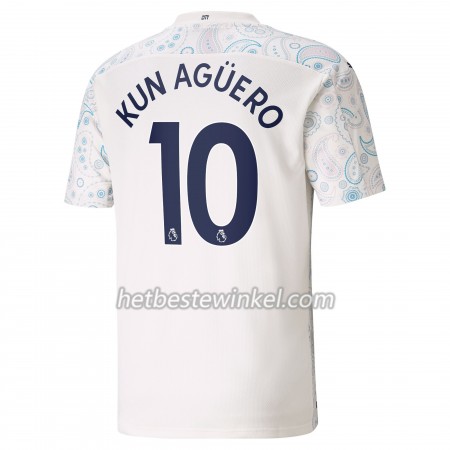 Manchester City Sergio Agüero 10 Voetbalshirts Third 2020/21